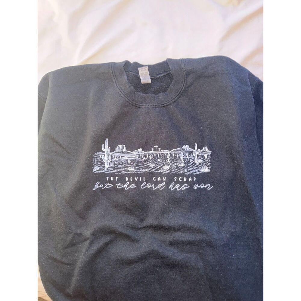 Zach Bryan The Devil Can Scrap but the Lord has Won Sweatshirt Christian